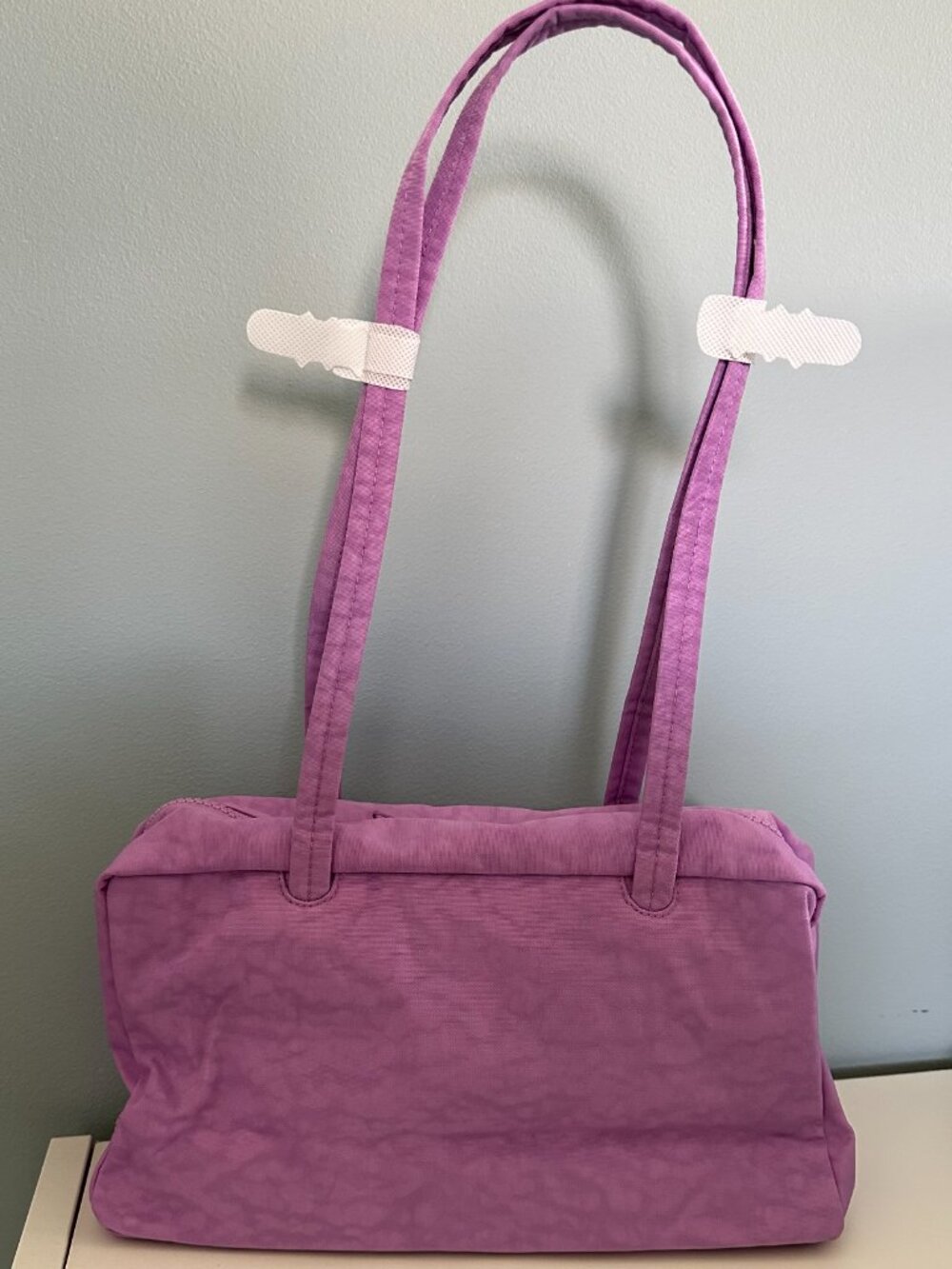 BAGGU Nylon Bowler Bag Rose NWT - Picture 3 of 3